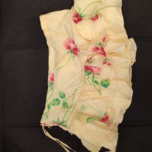 Vintage silk Abercrombie & Fitch miniskirt